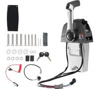 Commande de la manette des gaz - Boîtier de commande de la manette des gaz du bateau Evinrude Johnson - Télécommande marine - Interrupteur Power Trim - Sangle de transport.