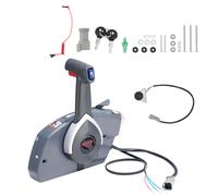 Commande de papillon VEVOR pour bateaux, 5006180 Boîtier deà distance monté sur le côté pour hors-bord Evinrude Johnson,de papillon marine avec interrupteur Power-Trimm et lanière