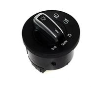 Commande de phare Compatible Avec Skoda Pour Octavia 2004 2005 2006 2007 2008 2009 2010 2011 2012 2013 Interrupteur De Commande De Phare Antibrouillard De Voiture 1Z0941431K