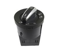 Commande de phare Compatible Avec VW Pour Lupo 1998 1999 2000 2001 2002 2003 2004 2005 Interrupteur De Commande De Phare De Voiture Bouton De Phare Antibrouillard 1C0941531 3B0941531C(Sub-silver)