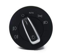 Commande de phare Compatible Avec VW Pour Skoda Pour Octavia 1Z3 2004 2005 2006 2007 2008 2009 2010 2011 2013 Capteur De Bouton De Commutation De Phare De Lampe 1Z0941431K(Headlight switch)