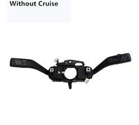 Commande de Phares Commutateur Interrupteur combiné régulateur de vitesse, clignotant, essuie-glace, compatible avec VW Golf, Jetta MK6, Scirocco, Skoda Octavia 5K0953513K 5K0 953 513M(Without Cruise)