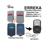 Commande de porte de garage ERREKA LUNA pour émetteur de porte ERREKA RESON 433,92 MHz Commande de garage