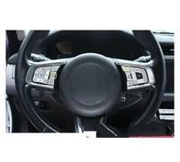 Commande de régulateur de Vitesse au Volant pour Jaguar XE XF F-Pace E-Pace F-Type, Boutons de Volant en Alliage, Cache décoratif, Autocollants pour l'intérieur de la Voiture (Modèle B) (Modèle B)