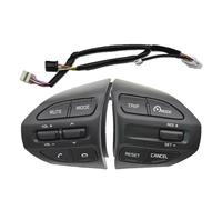 Commande de régulateur de Vitesse au Volant pour Kia Rio 2018-2021 X-Line K2 : 4 Boutons (Gauche + Droite + Fil) contrôle du Volume et Bluetooth.