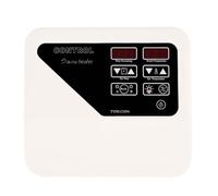 Commande de sauna - Appareil de commande numérique pour sauna - Réglage de la température de 40 à 105 °C - 2 modes de fonctionnement - Protection contre la surchauffe - Montage mural - 220-240 V