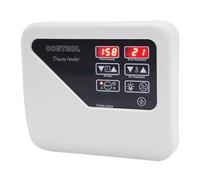 Commande de sauna externe 220-240 V - Appareil de commande de poêle de sauna 3-9 kW - Contrôleur numérique - Protection anti-fuite et fonction mémoire pour saunas privés, spas, centres de fitness