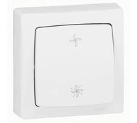 Commande de VMC Appareillage saillie complet - blanc - 86016 - Legrand