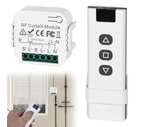 Commande de volet roulant sans fil, kit de rénovation, interrupteur sans fil, interrupteur d'éclairage sans fil, commande de volet roulant sans fil, 230 V pour volets roulants, stores et auvents,