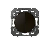 Commande d'éclairage - Double va-et-vient - Dooxie - Noir LEGRAND