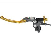 Commande d'embrayage à câble Racing Accossato avec Levier articulé coloré (Bouton+Levier+régulateur), avec Micro Inclus pour Benelli Trois 1130 k Amazonas de 2007 à 2012 CC 1130