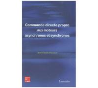 Commande Directe Propre Aux Moteurs Asynchrones Et Synchrones