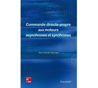 Commande directe propre aux moteurs asynchrones et synchrones - Jean Claude Alacoque - Technique Et Documentation - broché - Etude