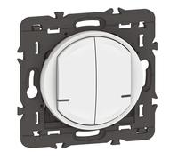 commande double sans fils - eclairage / prise - céliane with netatmo - blanc - legrand 067724a