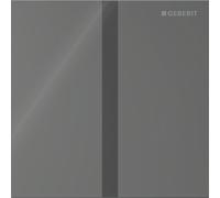 Commande d'urinoir Geberit électronique pile type 40 square gris velouté - GEBERIT 116.237.JK.1