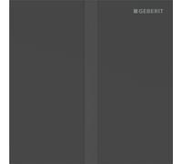 Commande d'urinoir Geberit électronique secteur type 40 square noir mat - GEBERIT 116.227.14.1