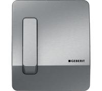 Commande d'urinoir Geberit pneumatique Highline Brossé - GEBERIT 115.558.00.1
