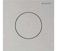Commande d'urinoir Geberit pneumatique type 40 round brossé - GEBERIT 116.014.FW.1