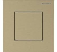 Commande d'urinoir Geberit pneumatique type 40 square laiton - GEBERIT 116.217.QF.1