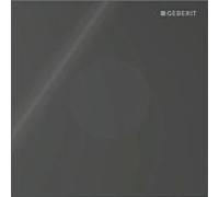 Commande d'urinoir Geberit Type 40 116034SJ1 électronique, à piles, ronde, noire