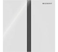 Commande d'urinoir type 40 Geberit 116237SI1 électronique, à piles, blanc