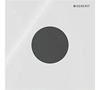 Commande d'urinoir type Geberit 116024SI1 électronique, fonctionnement sur secteur, ronde, blanc