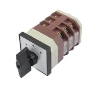 Commande électrique AC 380V, verrouillage 16A, 12 bornes, 3 positions, commutateur de commutation à combinaison de caméras, nouveau interrupteur industriel