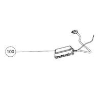 COMMANDE ELECTRONIQUE SOFT TOUCH M8/4V 2 POUR HOTTE ROBLIN - 12FA286