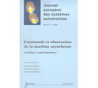Commande et observation de la machine asynchrone : resultats - Mendes Eduardo - Hermes Science Publications - broché - Livre