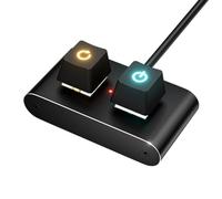 Commande externe pour ordinateur de bureau, déclencheur à distance, bouton d'activation Plug and Play pour les amateurs de PC, de bureau, de café