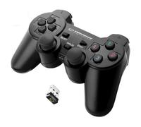 Commande Gaming Sans Fil Esperanza Gladiator GX600 USB 2.0 Blanc Noir PC Play