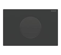 Commande Geberit élec secteur DT Sigma10 ronde Sig12 à visser noir m noir - GEBERIT 115.906.16.6
