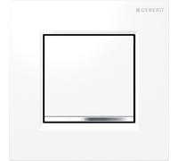 Geberit contrôle Geberit Typ 30 116017KJ1 pneumatique, plastique blanc / chromé / blanc