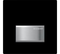 Geberit contrôle Geberit Typ 50 116016DW5 noir chrome brossé, pneumatique