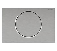 Commande Geberit pour WC avec déclenchement électronique du rinçage, alimentation par pile, pour réservoir de chasse encastré Sigma 12cm, pour commande à distance Bluetooth, 115.706.SN.6, Couleur: aci