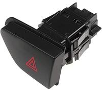 Commande Interrupteur Bouton de Warning Feux de Detresse compatible pour Clio IV, Captur, Zoe, Duster