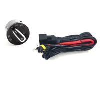 Commande Interrupteur + Kit de Câblage Complet Adapté aux Phares Antibrouillard Kit Complet pour 2 Phares Compatible avec modeles VW
