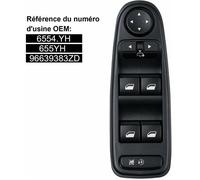 Commande Leve Vitre C4 Picasso 6554.YH Commutateur Interrupteur Bouton Lève Vitre Pour Citroen C4 Grand Picasso..DEBUNS Label