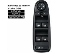 Commande Leve Vitre C4 Picasso 6554.YH Commutateur Interrupteur Bouton Lève Vitre Pour Citroen C4 Grand Picasso