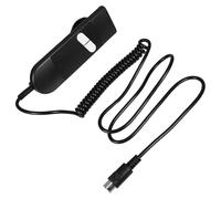 Commande Manuelle pour Fauteuil Élévateur Électrique 5 Broches 2 Boutons | ABS Noir, Interface Simple à Micro-interrupteur, Câble Spiralé, pour Canapé Électrique et Usage Quotidien