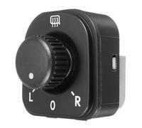 Commande Miroir Compatible avec VW pour EOS 2006-2025 Bouton de commande de réglage du placage du rétroviseur 1K0959565F 1K0 959 565 H