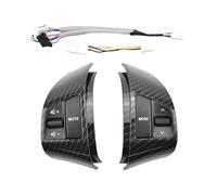 Commande Multifonction Au Volant Pour Hyundai Pour Elantra HD 2008-2010 Boutons De Sélection Des Canaux Audio Bouton Régulateur Vitesse(Carbon fiber- 6keys)