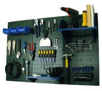 Commande murale 30-wrk-400wb Standard Établi en métal Pegboard Outil Organiseur, 30-WRK-400 GNBU