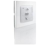 Somfy Commande murale sans fil Smoove Origin RTS Pure – Volets et stores – 1 moteur ou groupe – Blanche