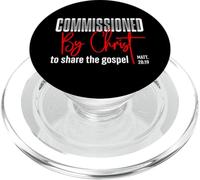 Commandé par Le Christ pour Partager l'Évangile MT 28:19 PopSockets PopGrip pour MagSafe
