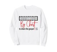 Commandé par Le Christ pour Partager l'Évangile MT 28:19 Sweatshirt