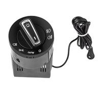 Commande Phare Voiture Interrupteur Commande Bouton Lampe Commutateur Phare Voiture Avec Capteur Ou Sans Capteur 3BD941531 3BD941531A Compatible Avec Skoda Pour Fabia 1999-2014(With Sensor)