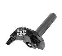 Commande pour moto Tirage Rapide CNC 22mm Ergonomique Résistant pour Scooter Dirt Bike (black)