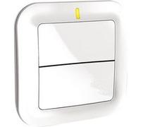Commande radio murale TYXIA 2310 pour éclairages ou automatismes - DELTA DORE - 6351380 blanc G
