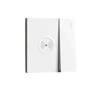 Commande Sonore et Lumineuse de Type 86 pour Interrupteur Ultra-Mince Encastré, Détection de Présence Humaine dans un Couloir
